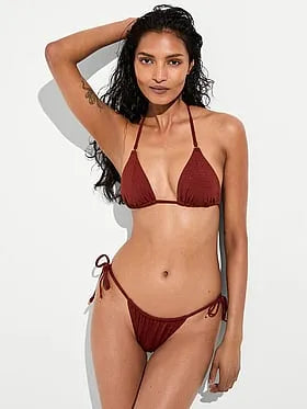 DiamantÃ© Triangle Bikini Top