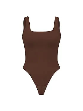Bodywear by Victoria's Secret with FeatherSoftâ¢ Innovation Square-Neck Tank Bodysuit