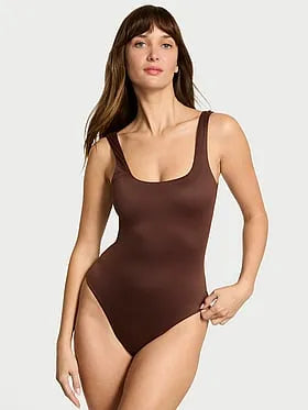 Bodywear by Victoria's Secret with FeatherSoftâ¢ Innovation Square-Neck Tank Bodysuit