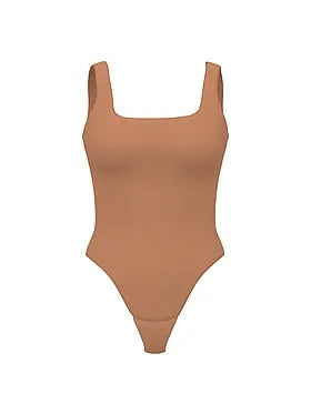 Bodywear by Victoria's Secret with FeatherSoftâ¢ Innovation Square-Neck Tank Bodysuit