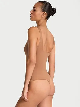 Bodywear by Victoria's Secret with FeatherSoftâ¢ Innovation Square-Neck Tank Bodysuit