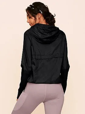 Lexie Sheer Windbreaker Jacket