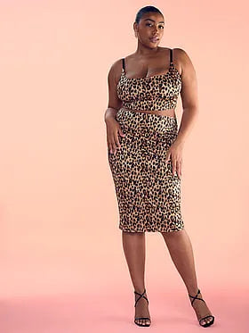 SoSleekâ¢ Bralette & Tube Skirt Set