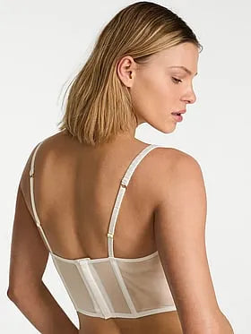 Peony Embroidery Corset Top