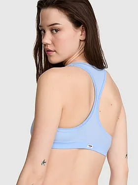 Cotton Unlined Racerback Bralette