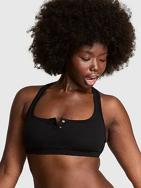 Cotton Unlined Racerback Bralette