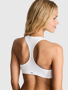Cotton Unlined Racerback Bralette