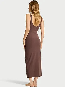 Shapewear by Victoria Smoothing Rib Tank Maxi Dress