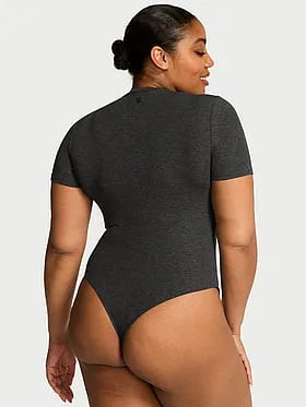 SoSoftâ¢ Modal Ribbed Short-Sleeve Bodysuit