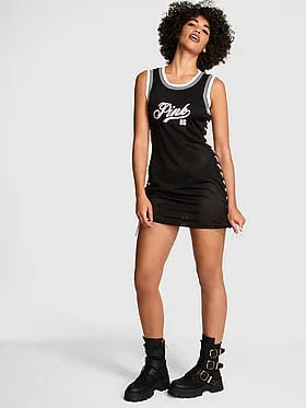 Varsity Lace-Up Dress