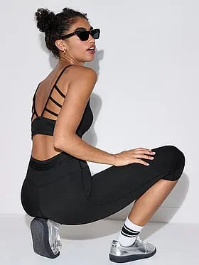Relay Strappy Longline Sports Bra
