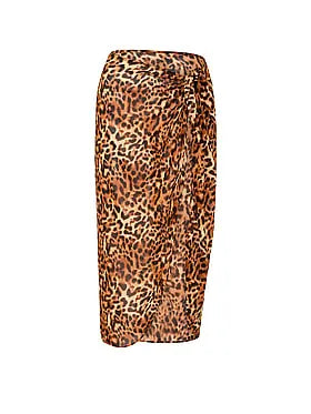 Beachwear Sheer Crinkle Midi Sarong