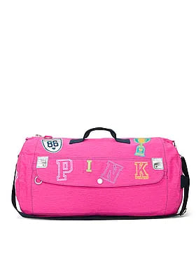 Retro PINK Duffle Bag