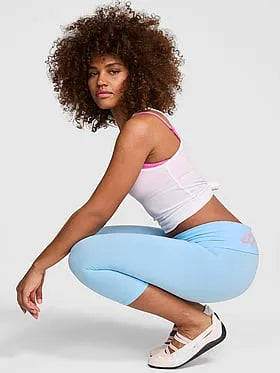 All-Day Cottonâ¢ Foldover Capri Leggings