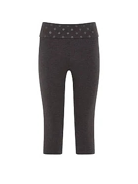 All-Day Cottonâ¢ Foldover Capri Leggings