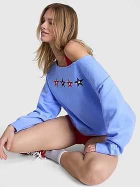 Off The Shoulder Sweatshirt