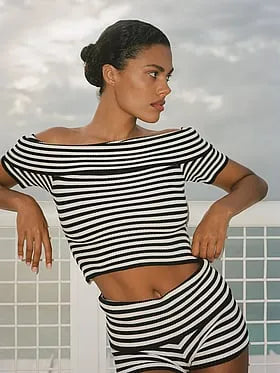 Lola Ribbed Knit Top