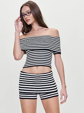 Lola Ribbed Knit Top