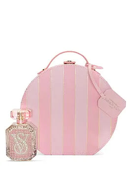 Bombshell Runway SwarovskiÂ® Crystal-Encrusted Eau de Parfum 1.7 oz ft. Reusable Heritage-Print Trunk