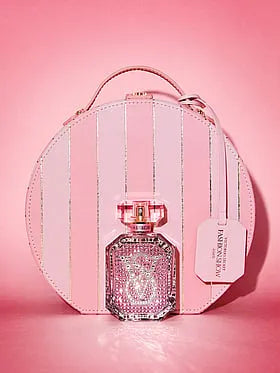 Bombshell Runway SwarovskiÂ® Crystal-Encrusted Eau de Parfum 1.7 oz ft. Reusable Heritage-Print Trunk