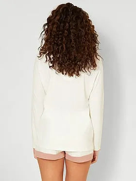 Bella Long-Sleeve Top and Boxer Set