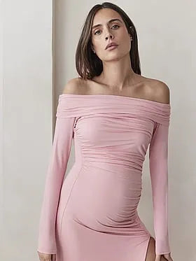 Off The Shoulder Evening Dress