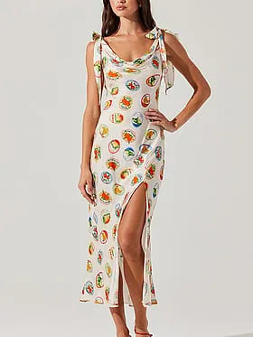 Allexina Print Dress