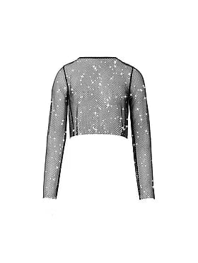 Noor Rhinestone Top