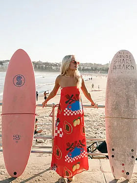 Mellonie Strapless Maxi Dress