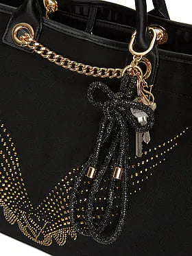 Knotted Shine Wristlet Strap Keychain