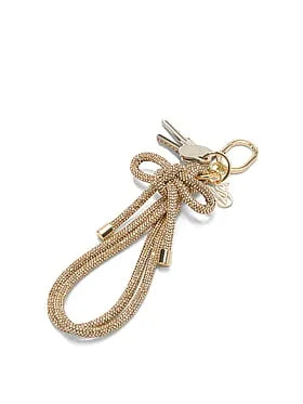 Knotted Shine Wristlet Strap Keychain