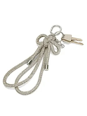 Knotted Shine Wristlet Strap Keychain