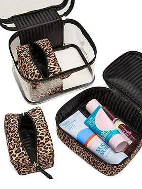 4-Piece Makeup Bag Set