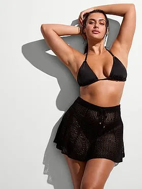 Beachwear Crochet Mini Skirt