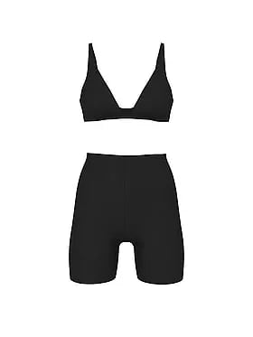 SoSleekâ¢ Triangle Bralette & Short Set
