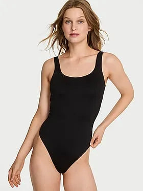 Luxe Contour Square-Neck Bodysuit