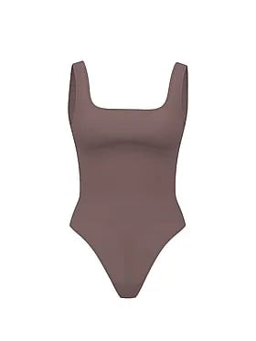 Luxe Contour Square-Neck Bodysuit