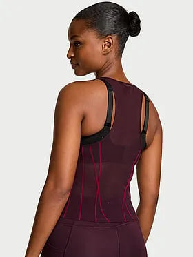 VSX Flocked Mesh Tank Top