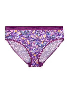 No-Show Lace High Leg Brief Panty