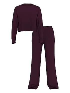 SoSoftâ¢ Modal Wide-Rib Long Lounge Set