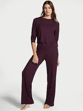 SoSoftâ¢ Modal Wide-Rib Long Lounge Set