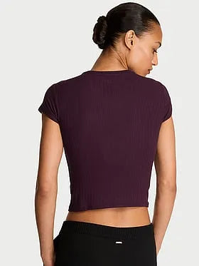 SoSoftâ¢ Modal Wide-Rib Fitted Tee