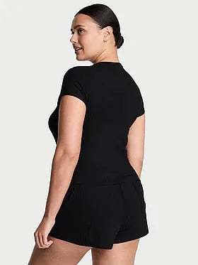 SoSoftâ¢ Modal Wide-Rib Fitted Tee