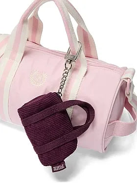 Mini Duffle Keychain Charm