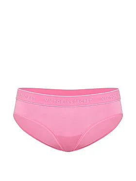 Logo Cotton Strappy Hiphugger Panty