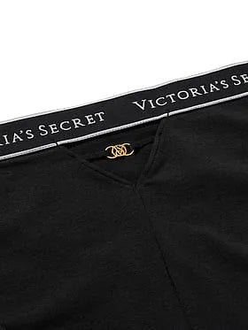 Logo Cotton Strappy Hiphugger Panty