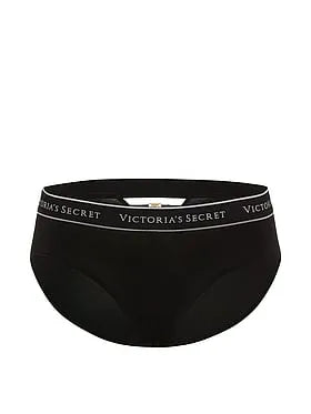 Logo Cotton Strappy Hiphugger Panty