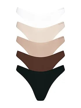 5-Pack Body by Victoria Flex Low-Rise Thong Panties