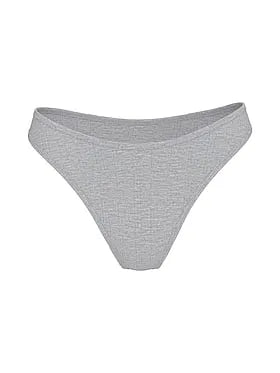 Ultra-Fine Modal High-Leg Scoop Thong Panty