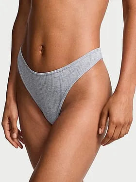Ultra-Fine Modal High-Leg Scoop Thong Panty
